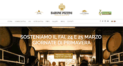 Desktop Screenshot of baronepizzini.it